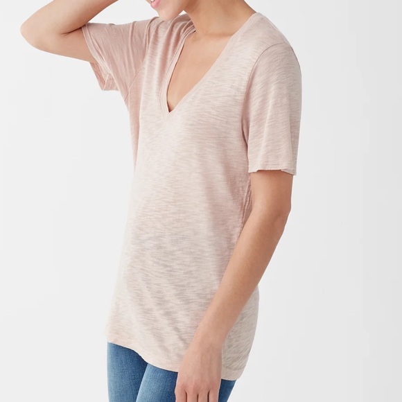 Splendid Everly Slub V-Neck Tee - Picture 3 of 9